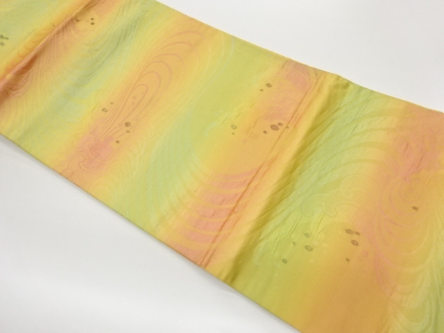 JAPANESE NAGOYA OBI / WOVEN ROUGH WAVE